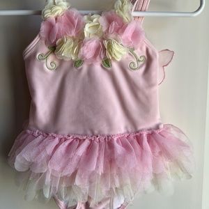 9M Baby girl designer Swimsuit - Pink Fairy - Kate Mack